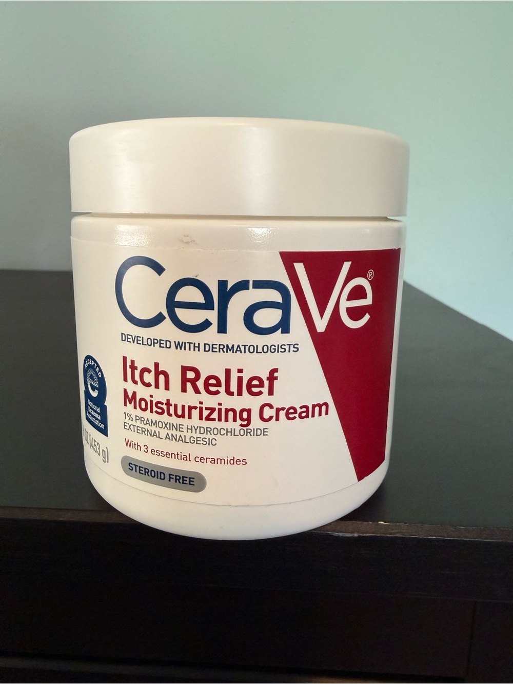 CeraVe Itch Relief Moisturizing Cream - 16oz NEW